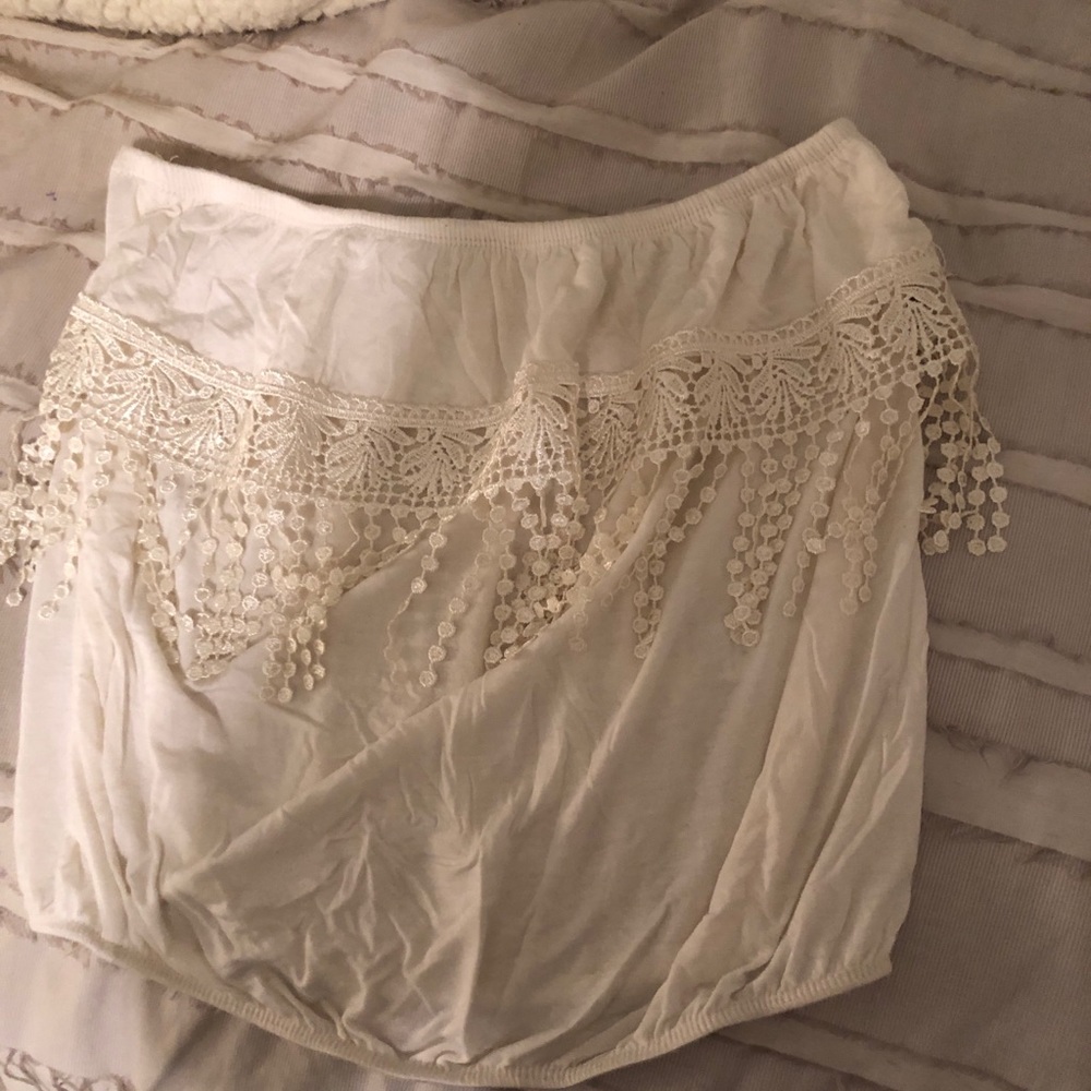fringe tube top